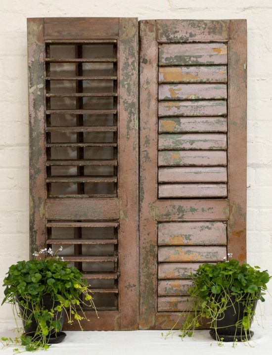 Original Wooden Shutters