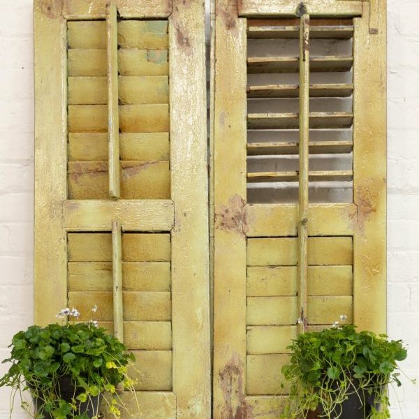 Original Wooden Shutters