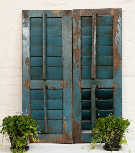 Original Wooden Shutters