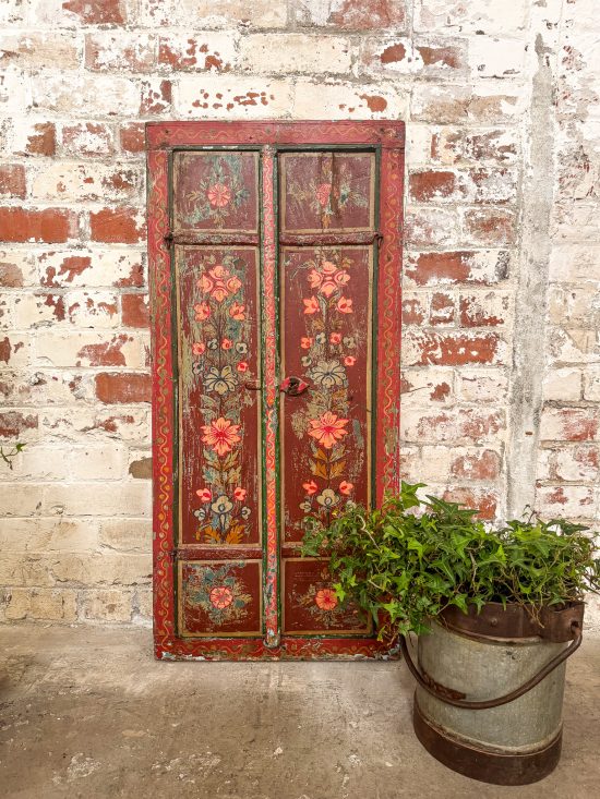Original Hand Painted Wooden Window