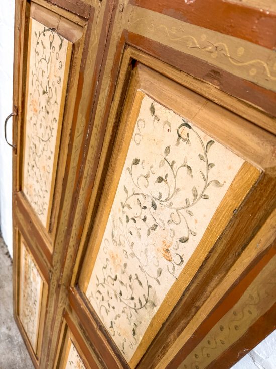 Original Stencilled Wooden Door - Image 2