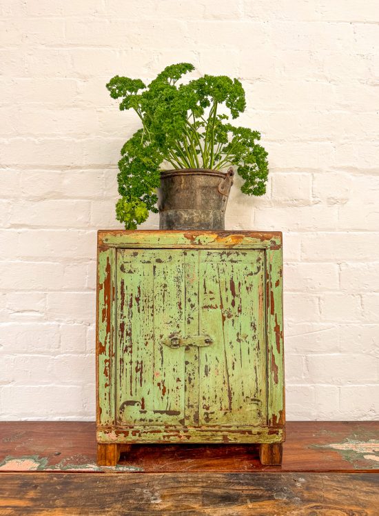 Small Original Wooden Cabinet - Image 7