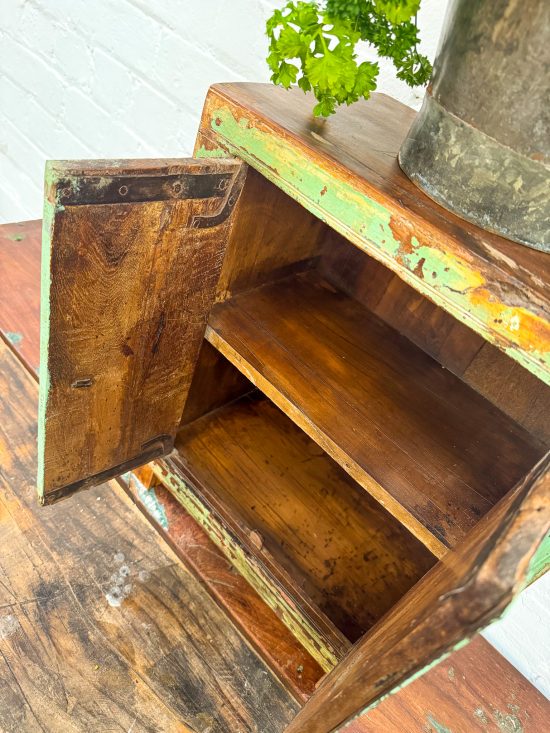 Small Original Wooden Cabinet - Image 5