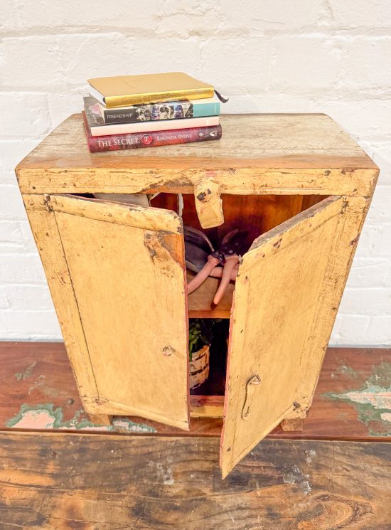 Original Small Wooden Cabinet - Image 3