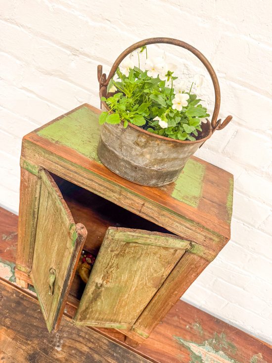 Small Original Wooden Cabinet - Image 4