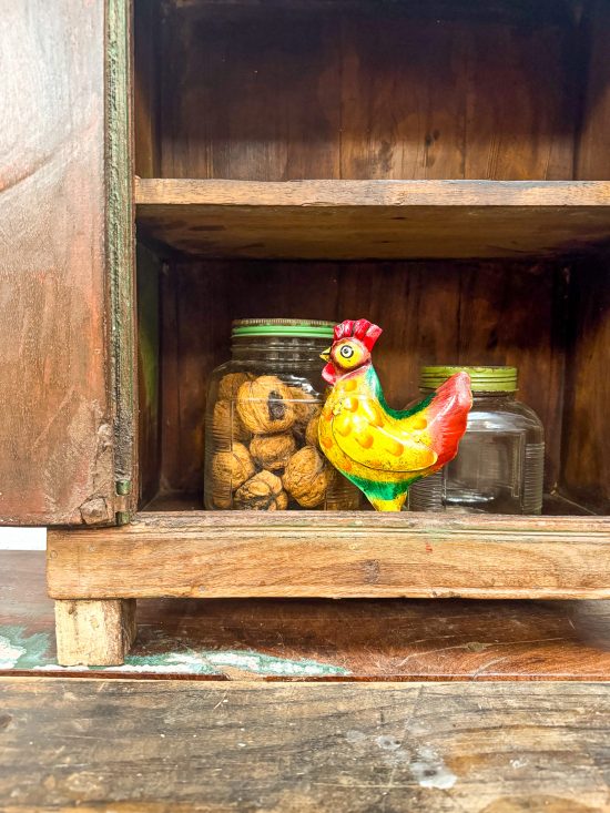 Small Original Wooden Cabinet - Image 7