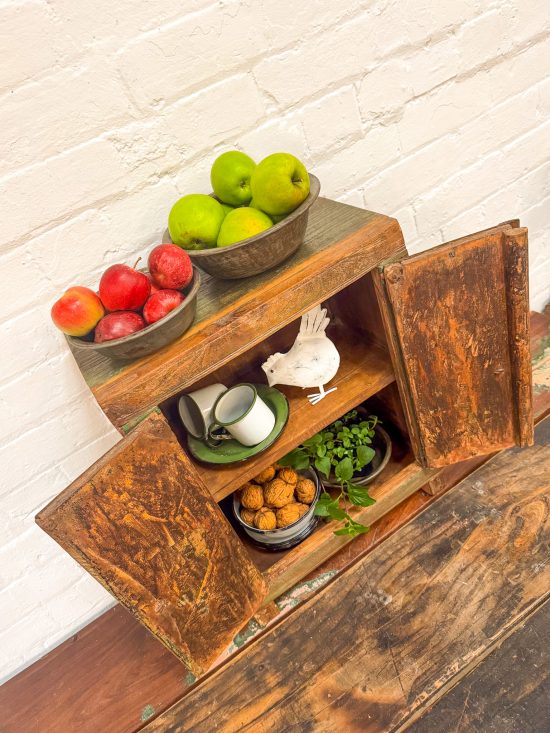 Small Original Wooden Cabinet - Image 7