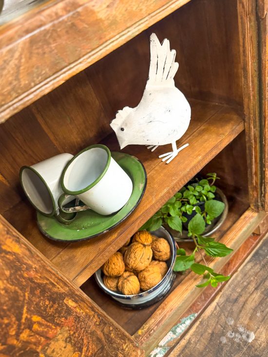 Small Original Wooden Cabinet - Image 8