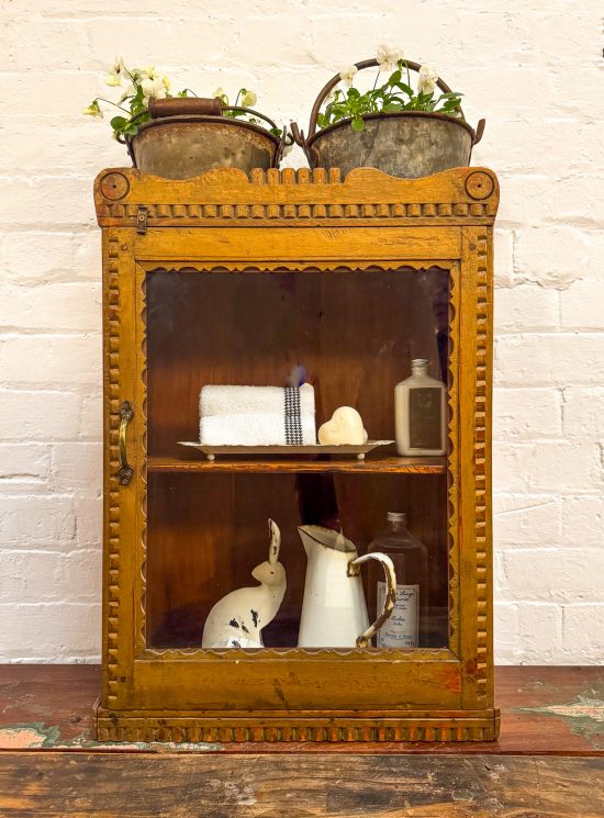 Original Wooden Glass Showcase