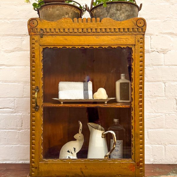 Original Wooden Glass Showcase
