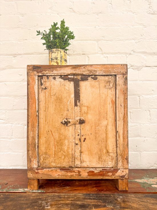 Original Small Wooden Cabinet