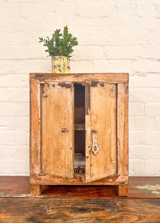 Original Small Wooden Cabinet - Image 2