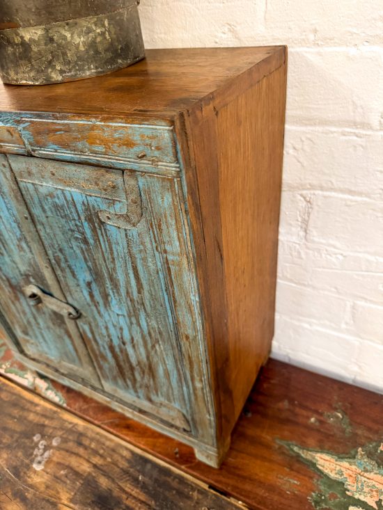 Original Small Wooden Cabinet - Image 3