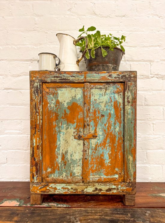 Original Small Wooden Cabinet - Image 2