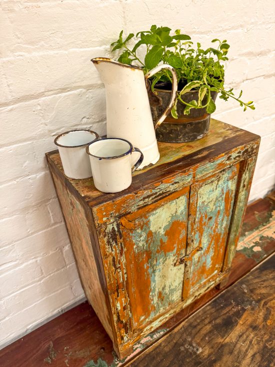 Original Small Wooden Cabinet