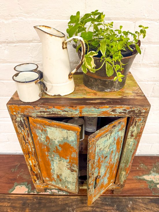 Original Small Wooden Cabinet - Image 3