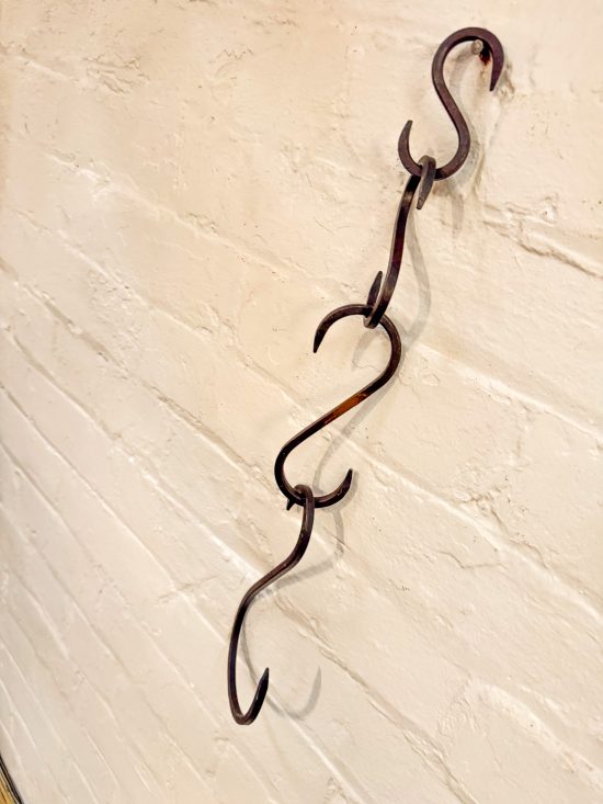 Set 4 Iron Butchers Hooks - Image 2