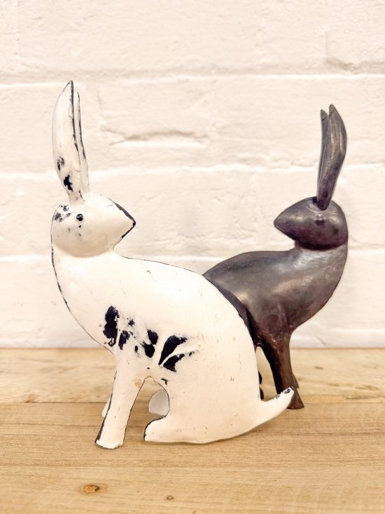 Set 2 Iron Rabbits - NEW SHIPMENT - Image 2