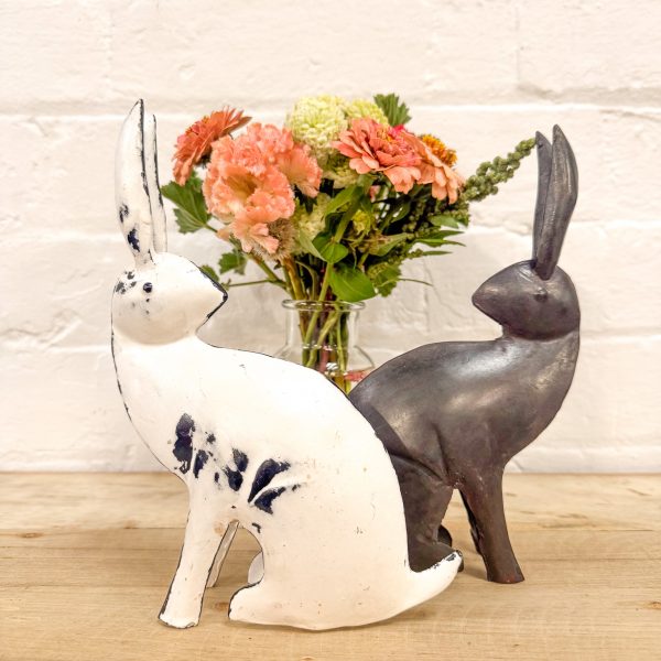 Set 2 Iron Rabbits - NEW SHIPMENT