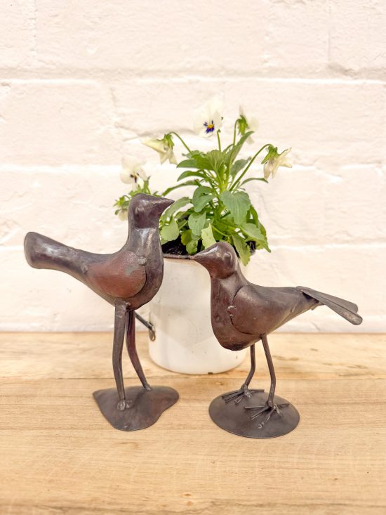Set 2 Iron Birds - Antique Black - NEW SHIPMENT - Image 4