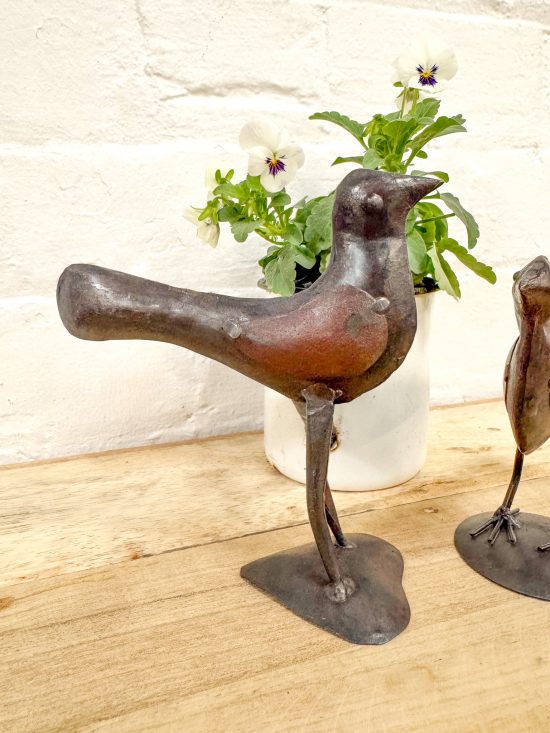 Set 2 Iron Birds - Antique Black - NEW SHIPMENT - Image 5