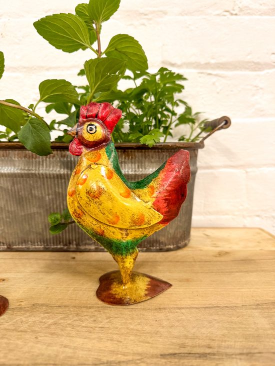 Set 2 Colourful Bantam Roosters - Image 2
