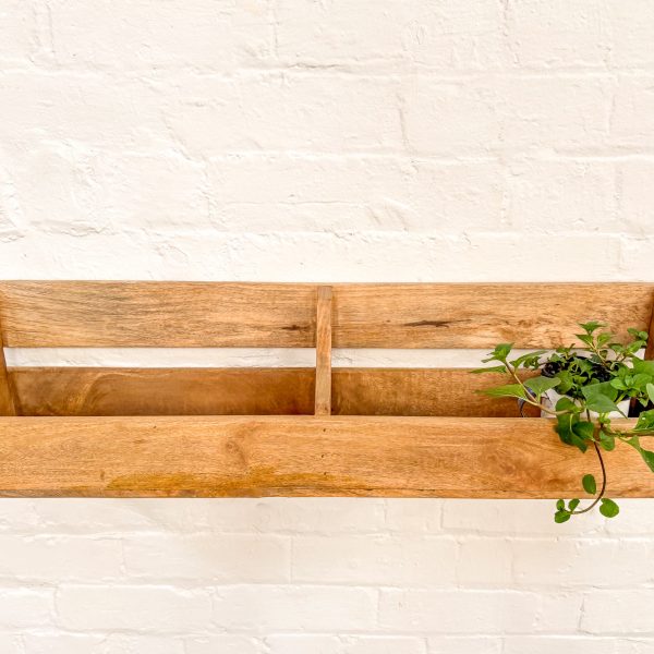 Wooden Book/Display Shelf