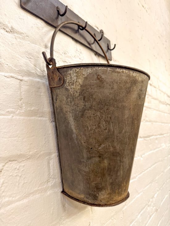 Iron demi Wall Bucket (hooks not included) - Image 3