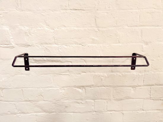 Iron 2 Rung Towel Rod - Image 3