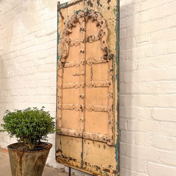 Original Wooden Door on Stand