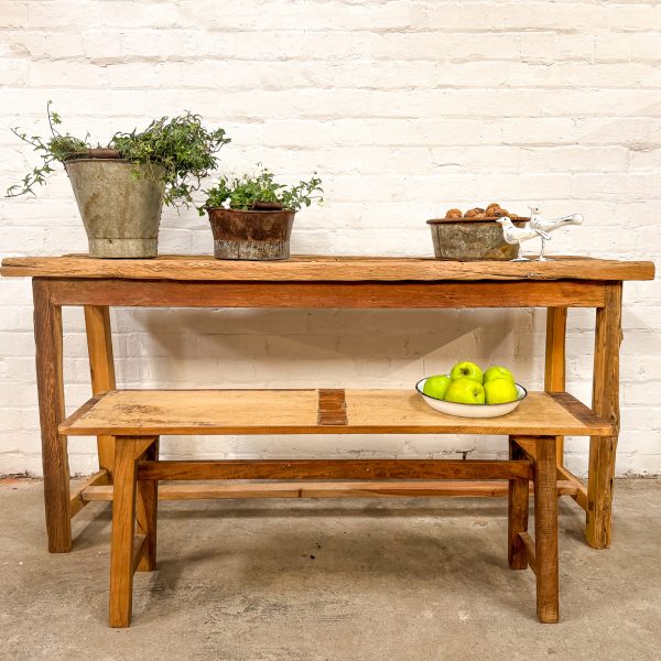 Rustic Wooden Country Console