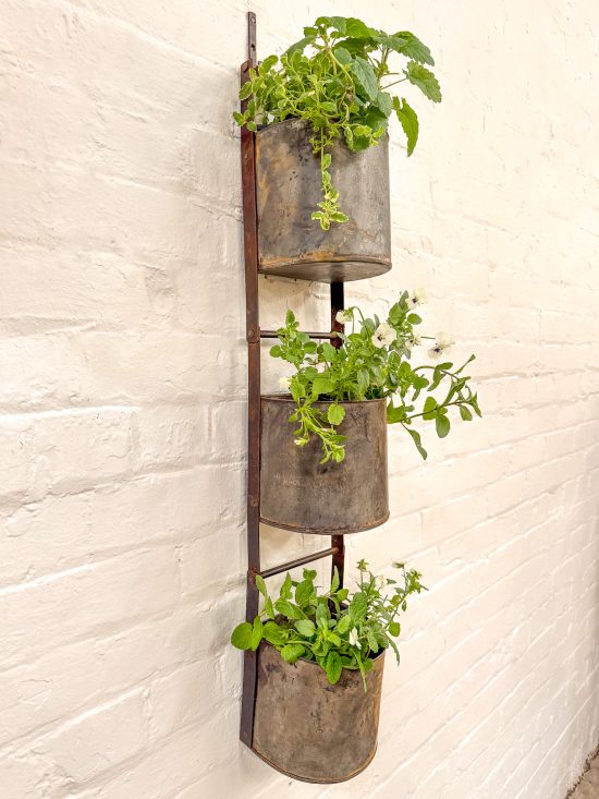3 Water Wheel Buckets (including hanging hooks)