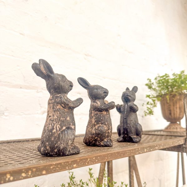 Set 3 Iron Bunnies